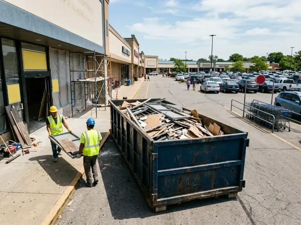 retail-store-renovation-debris-003 — frequently asked questions, Roll-off Dumpster Rentals in Green, OR